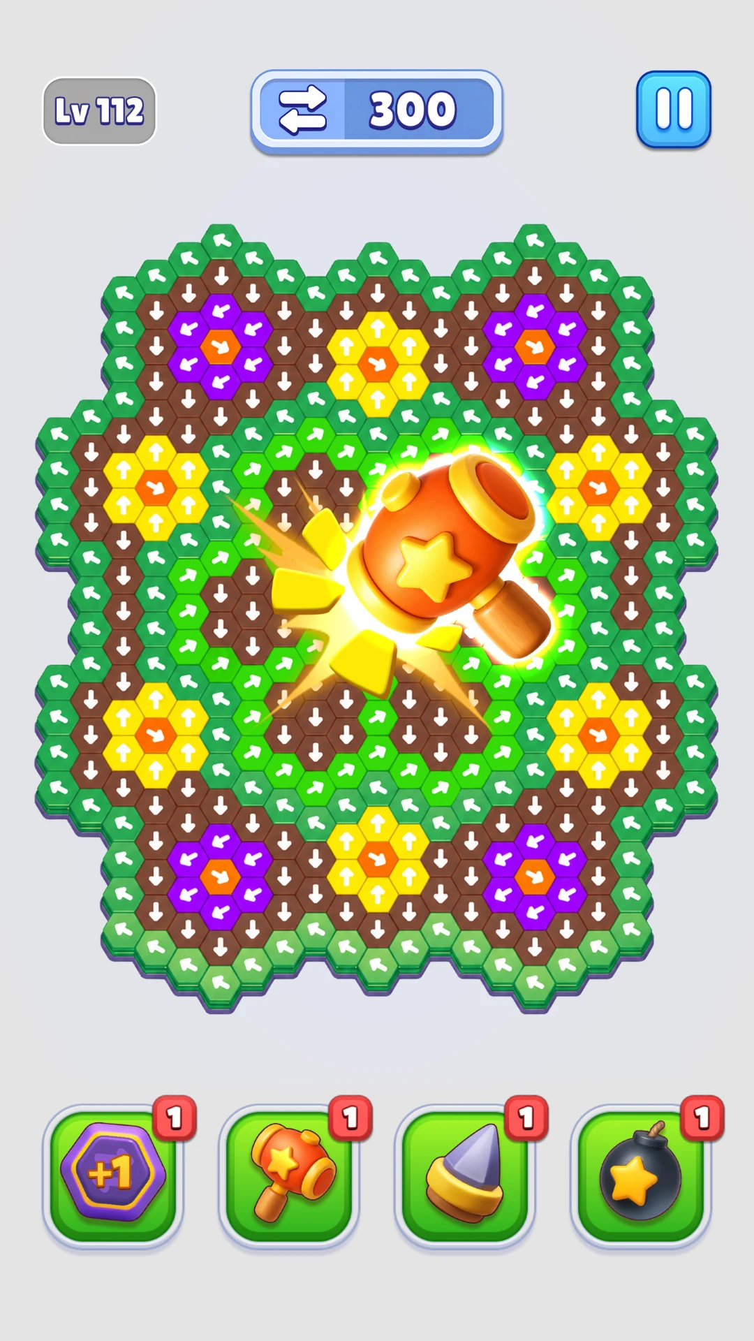 Hexa Out Puzzle screenshot