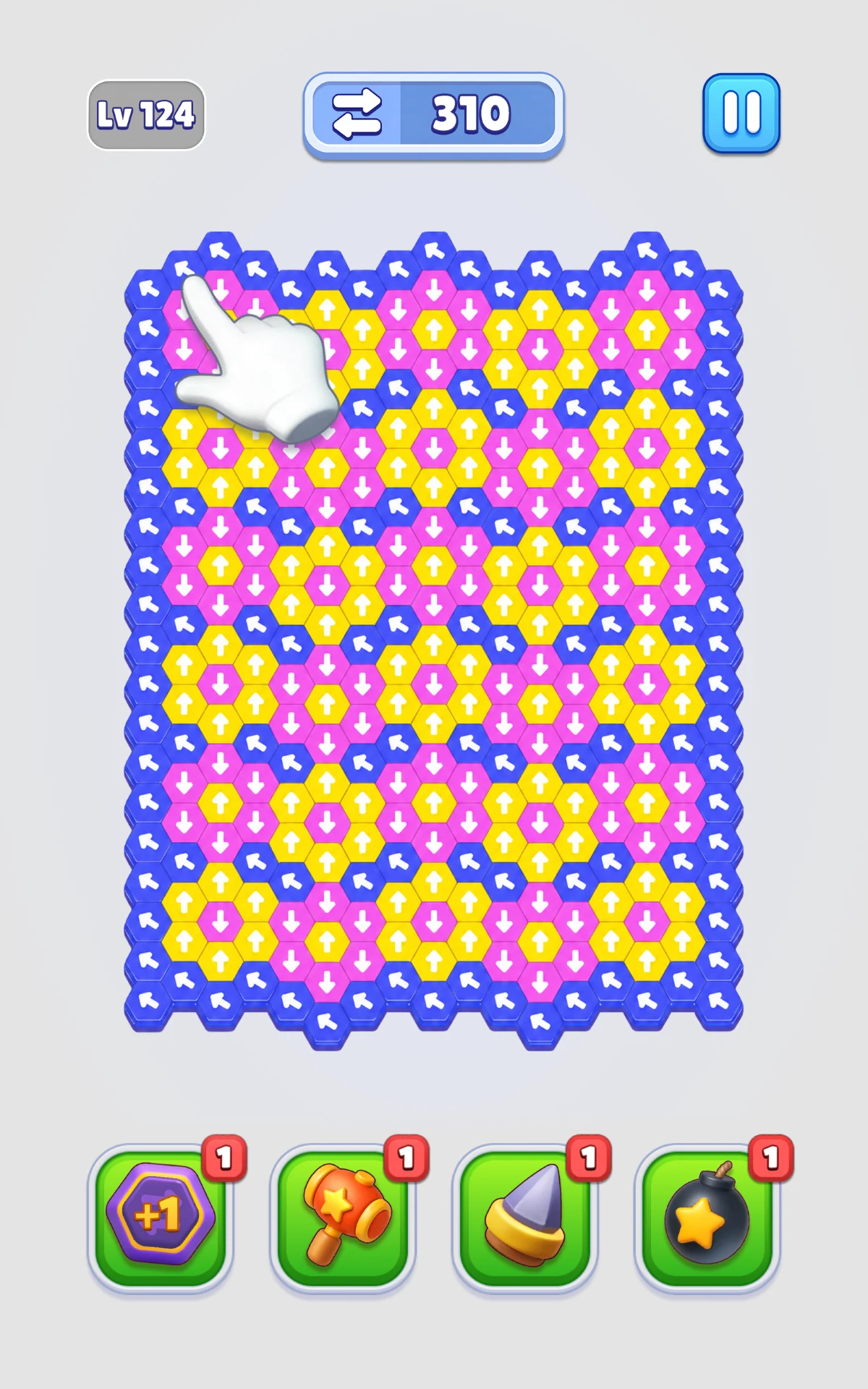 Hexa Out Puzzle screenshot