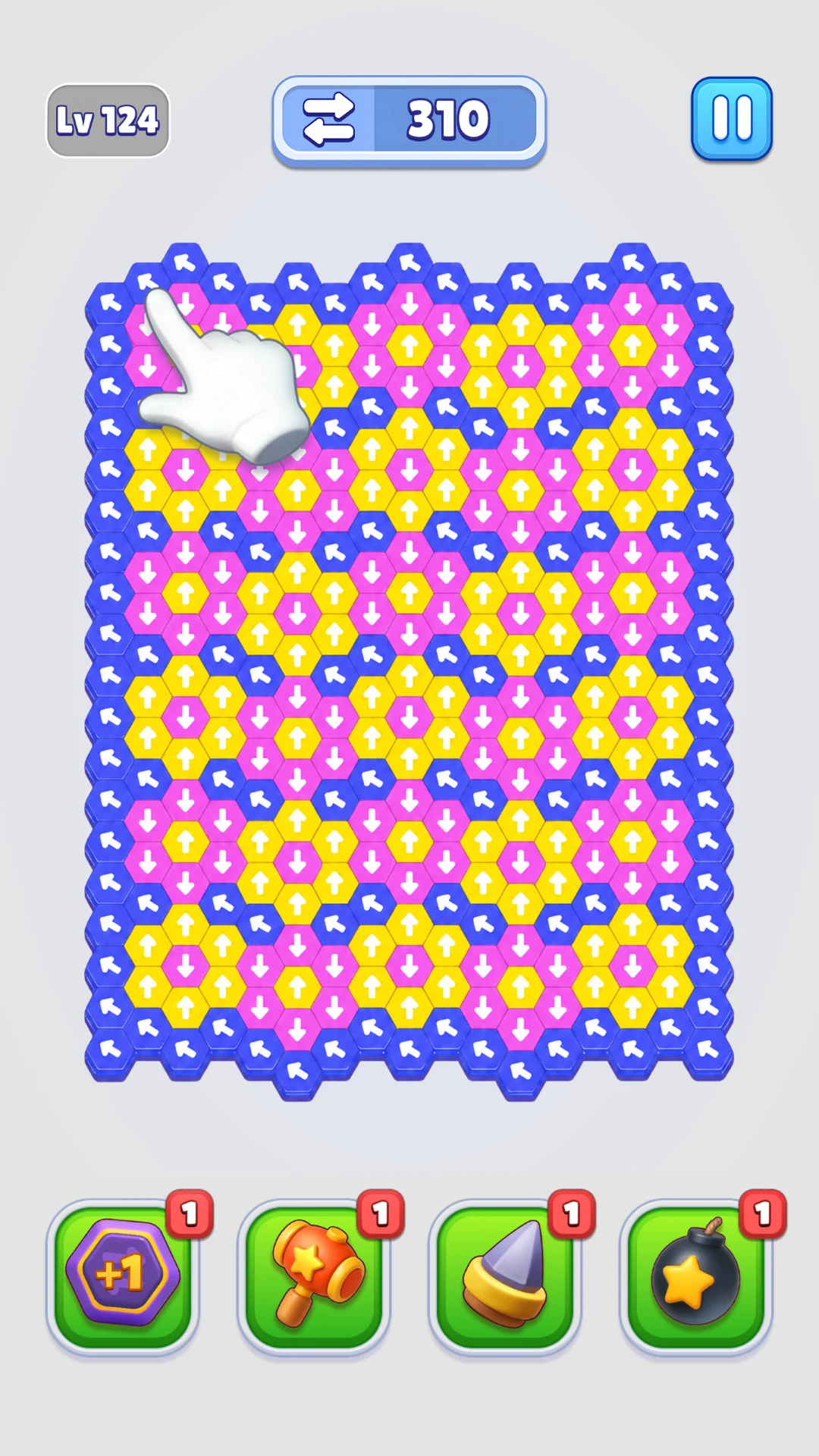 Hexa Out Puzzle screenshot