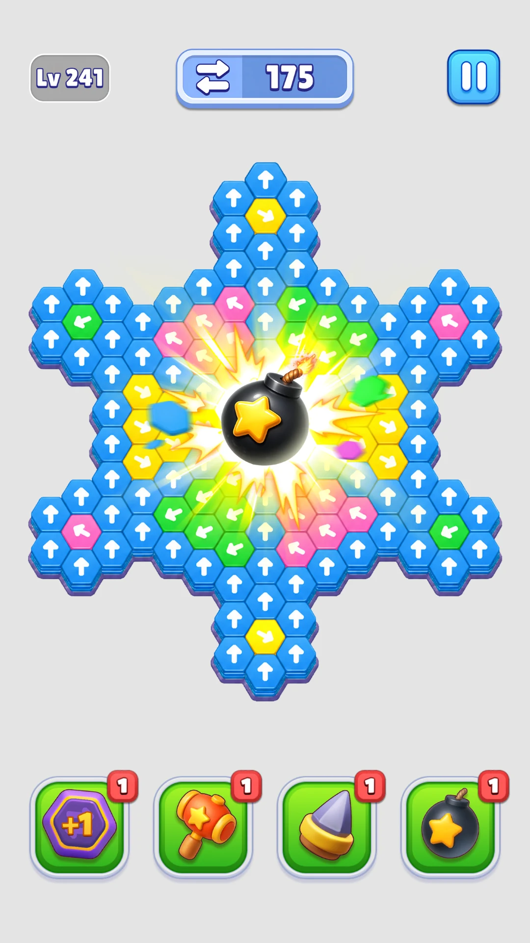 Hexa Out Puzzle screenshot