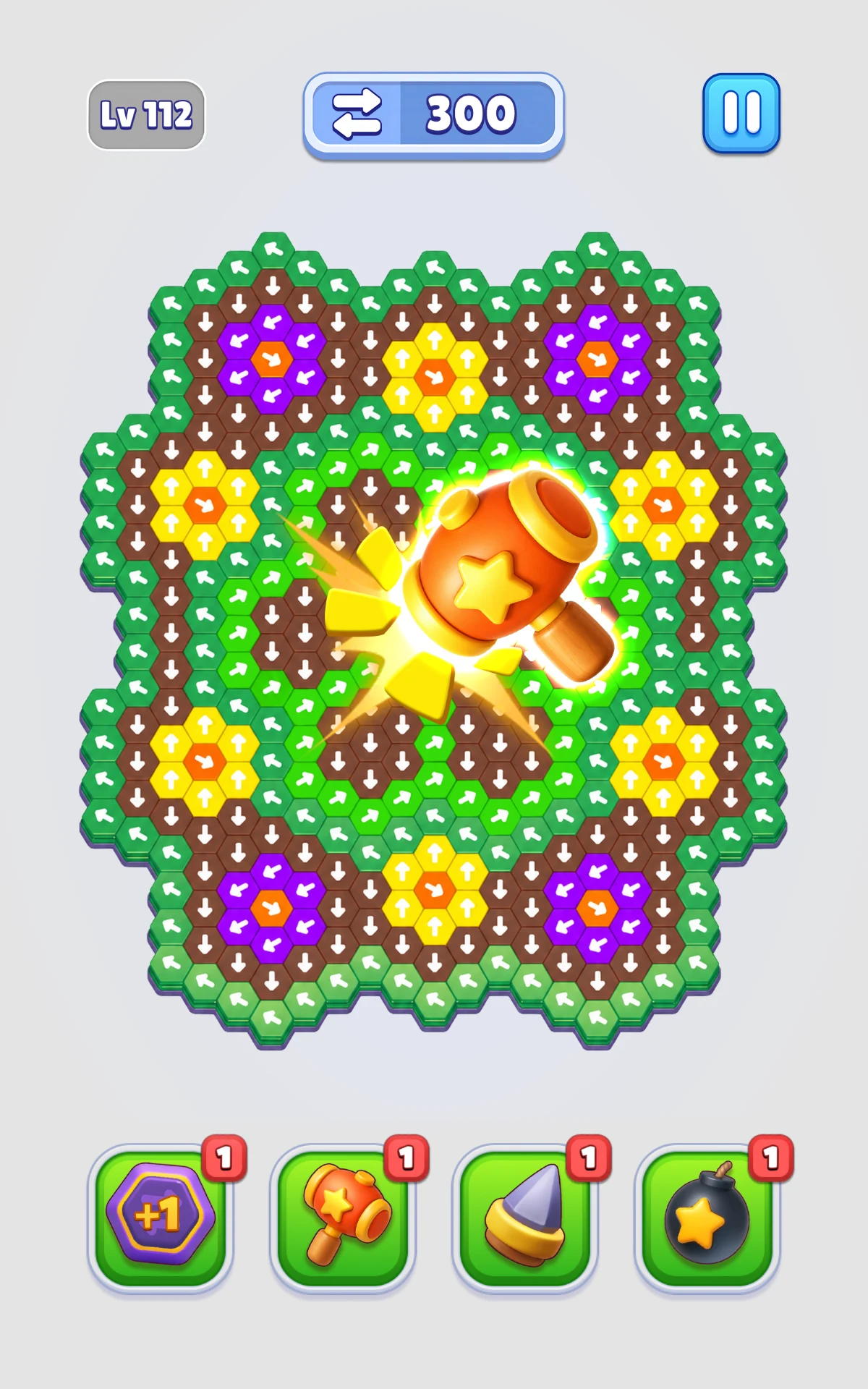 Hexa Out Puzzle screenshot